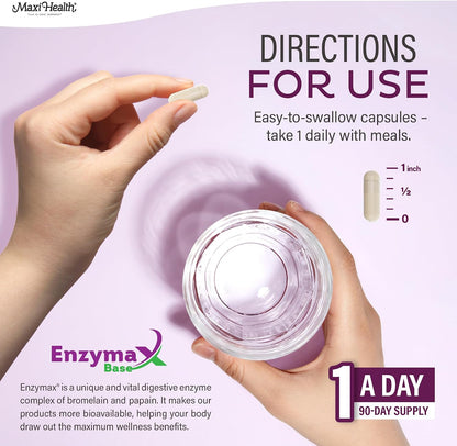 Women's Multivitamin – Methylated Multivitamin with 23 Key Vitamins, Probiotics and Enzymes for Energy, Skin, Nails & Gut Health – Kosher (90 Capsules)