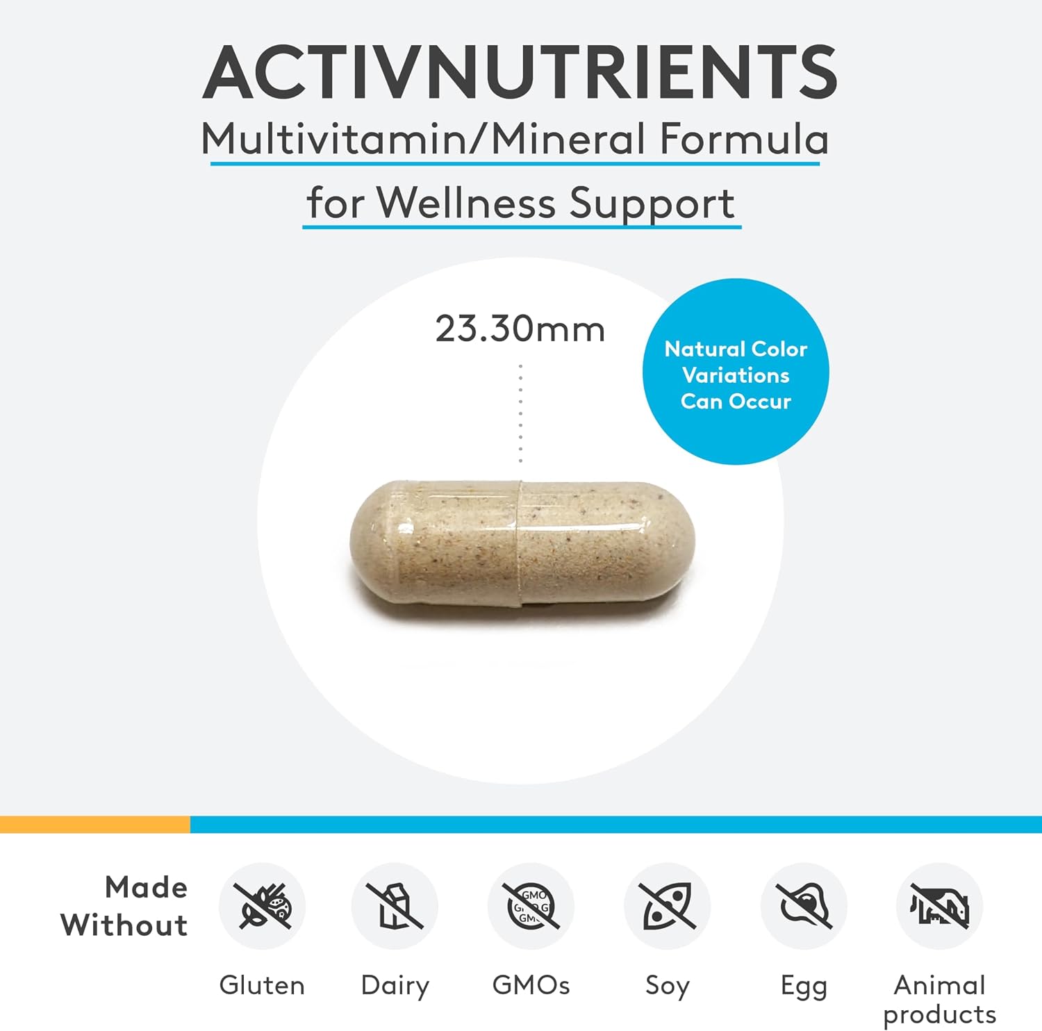XYMOGEN ActivNutrients - Multivitamin & Multimineral Formula - 120 Capsules - görsel 4