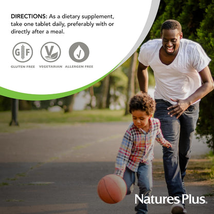 NaturesPlus B-Complex with Rice Bran - 90 Tablets