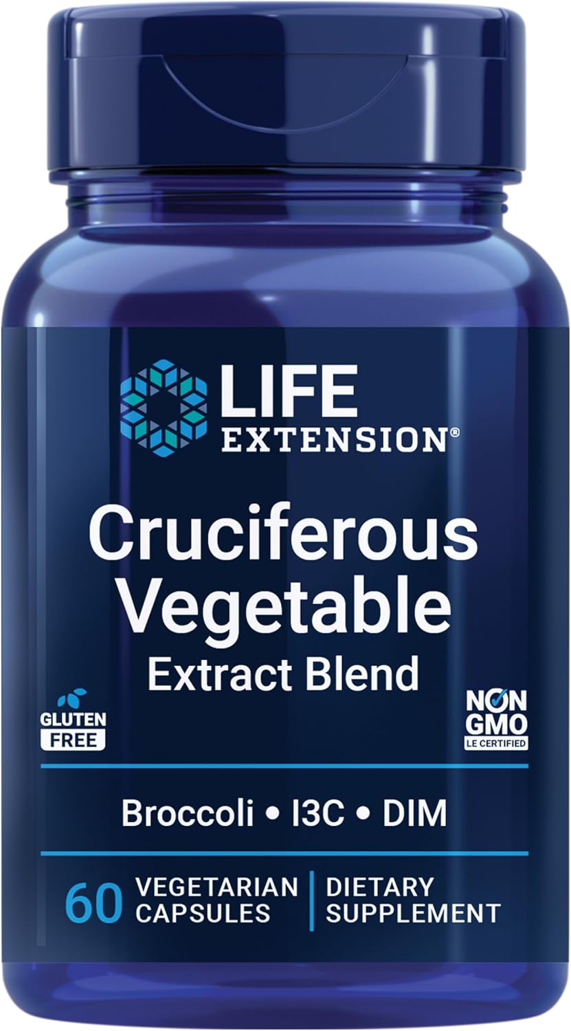 Life Extension Cruciferous Vegetable Extract Blend, 60 Capsules - görsel 1