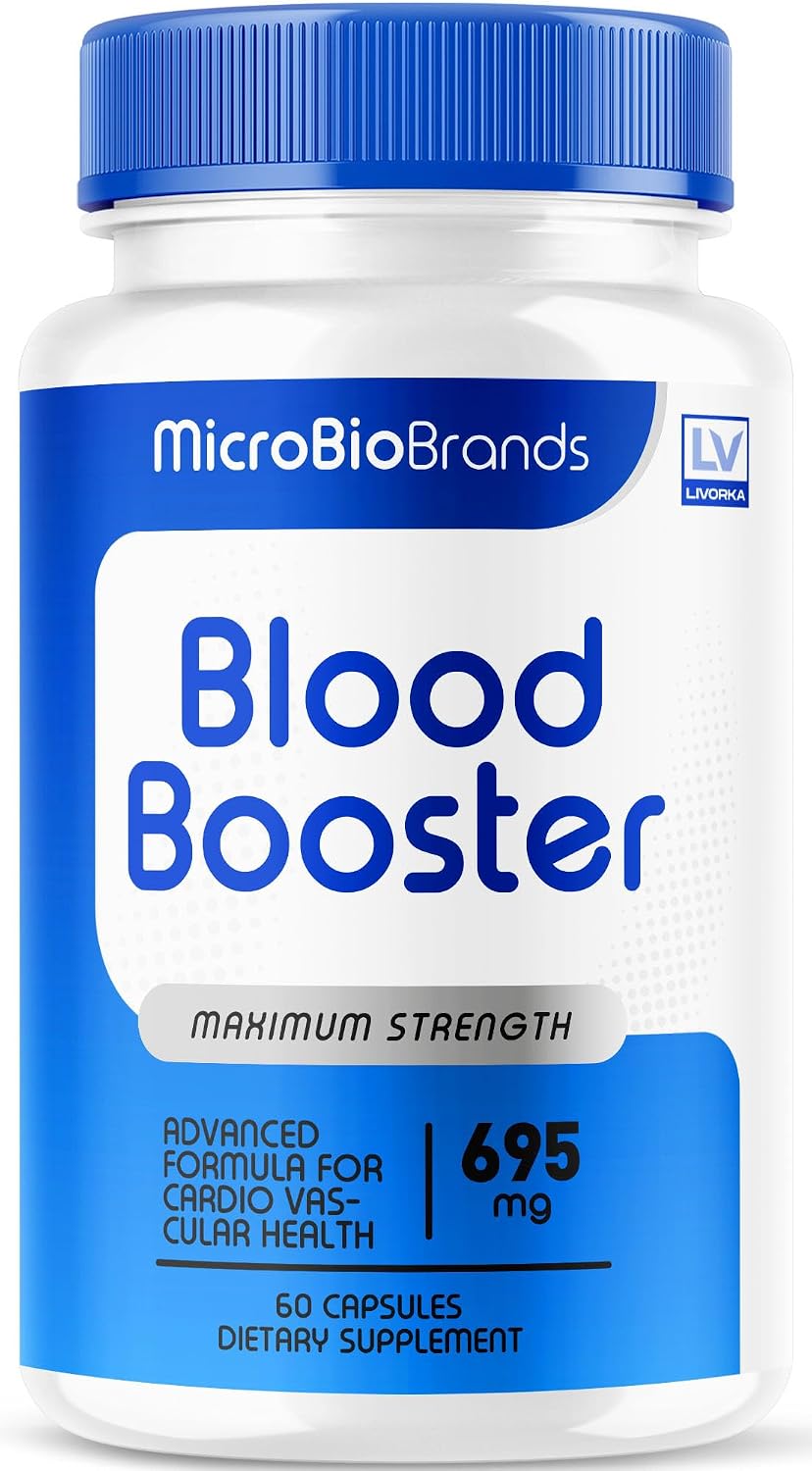 Microbio Capsules - Official Micro Bio Advanced Supplement Pills Blood Health Support Formula, All Natural Microbio for Overall Health & Wellbeing Reviews, 60 Capsules for 1 Month - görsel 1