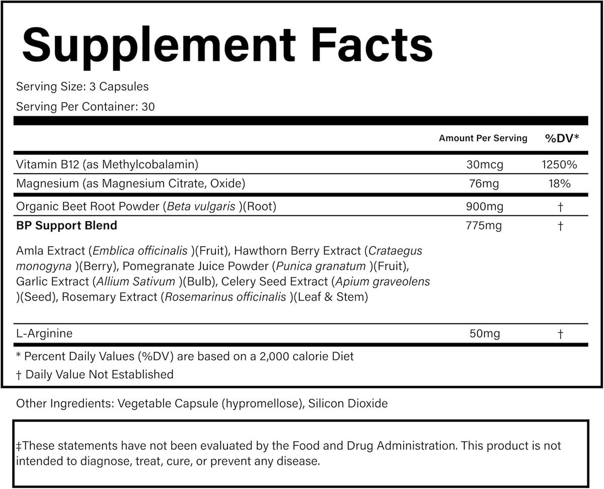 PURE® Beets+ Organic Beetroot Capsules – 900mg – 90 Count - görsel 5