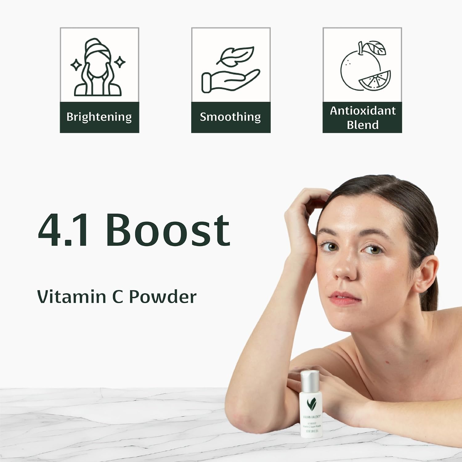 Vivian Valenty Skin care 4.1 Boost Vitamin C Ascorbic Acid Powder, 10g - görsel 4