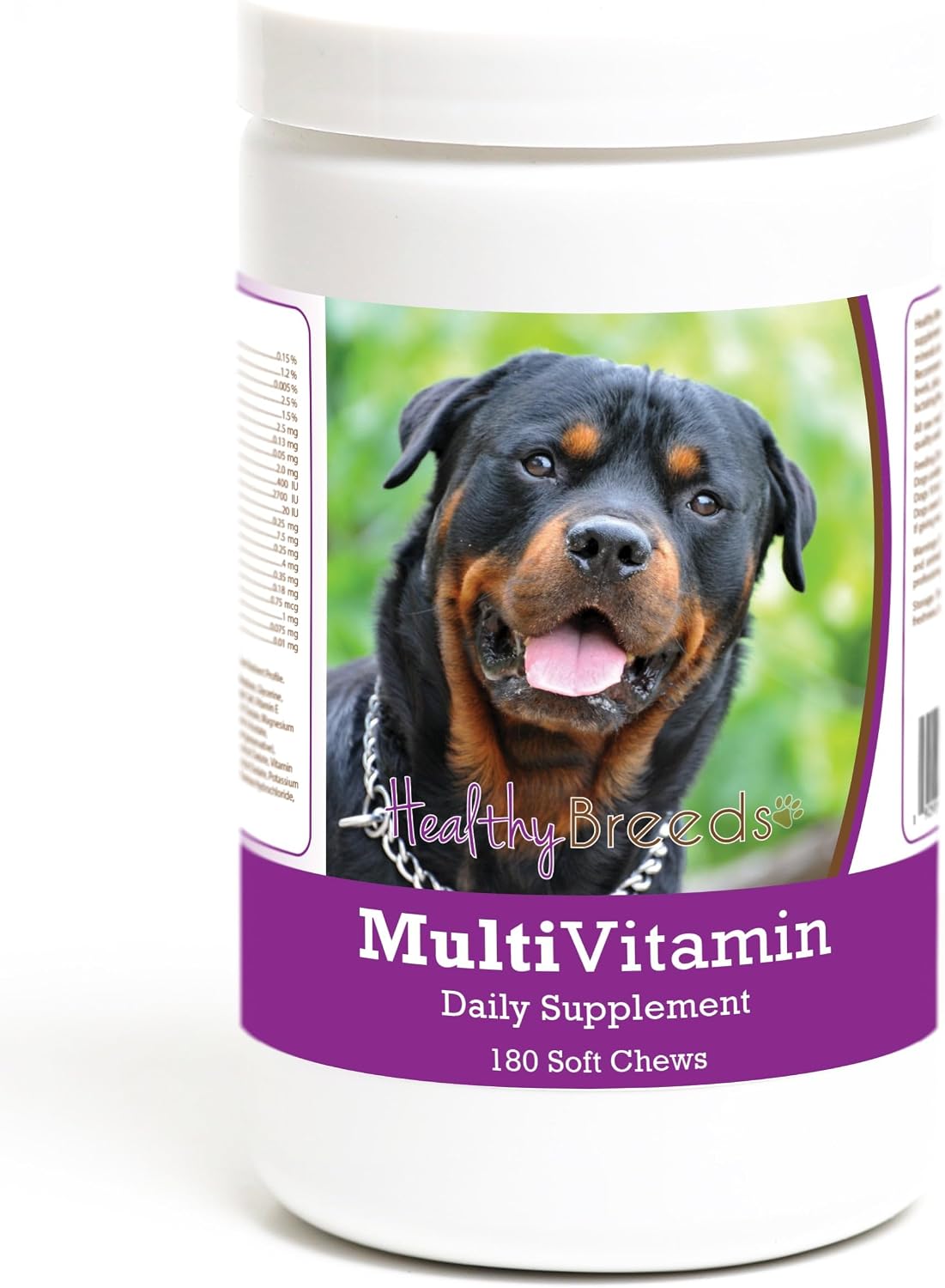 Healthy Breeds Rottweiler Multivitamin Soft Chew for Dogs 180 Count - görsel 1