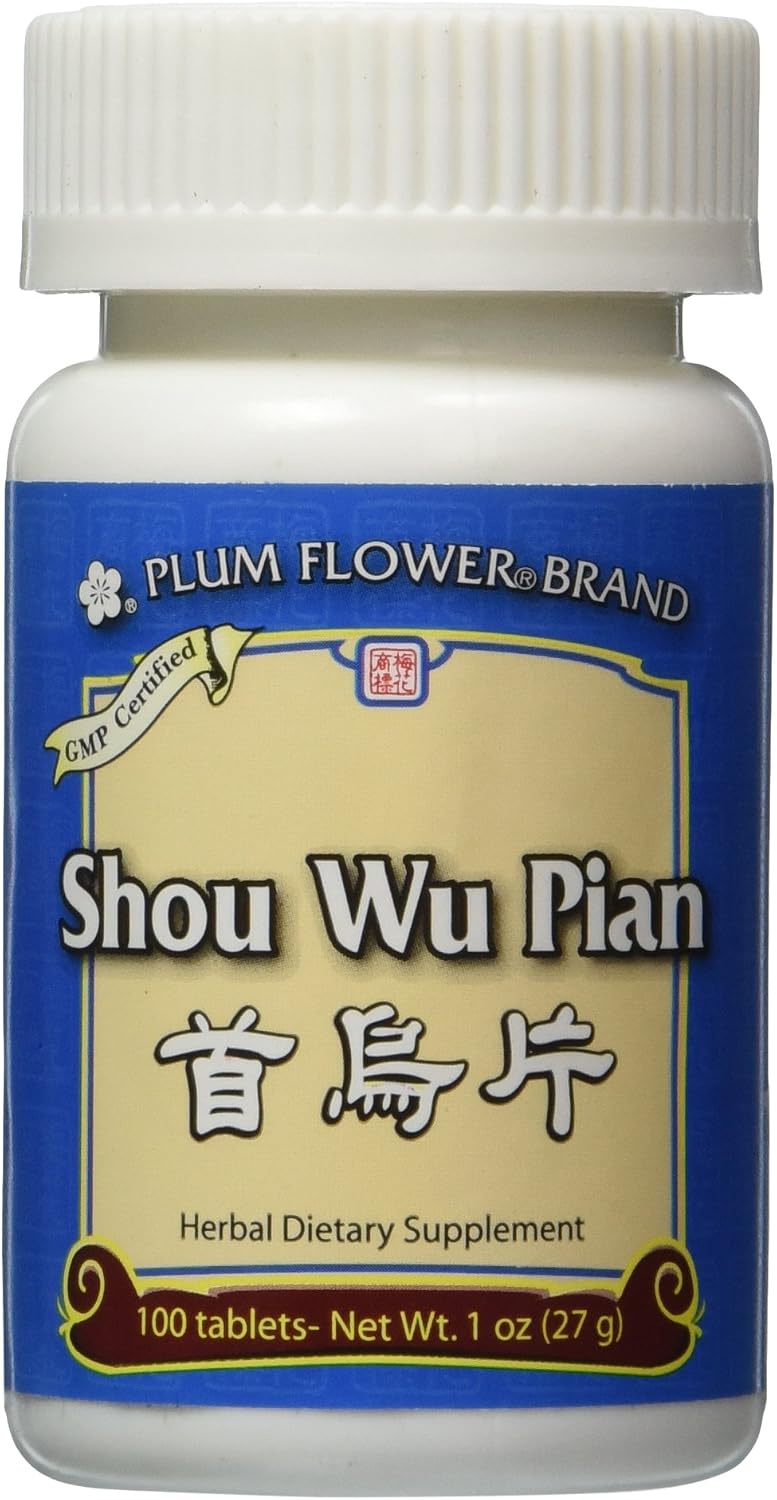 Shou Wu Pian - 100 Tablets - görsel 1
