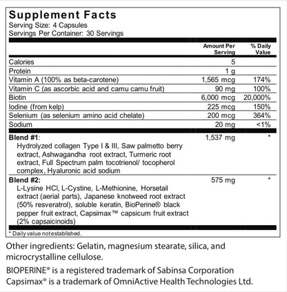 DrStellaMD CoviHairVits - Hair and Nail Growth Food Supplement