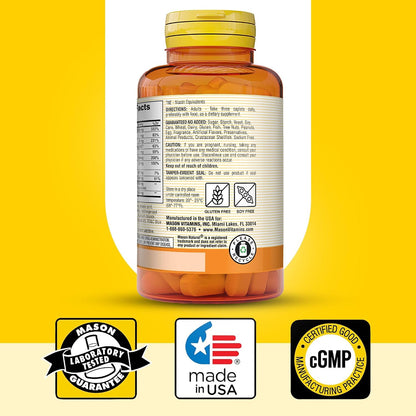 MASON NATURAL Advanced Ear Health Support with Vitamin C, 33-Day Supply