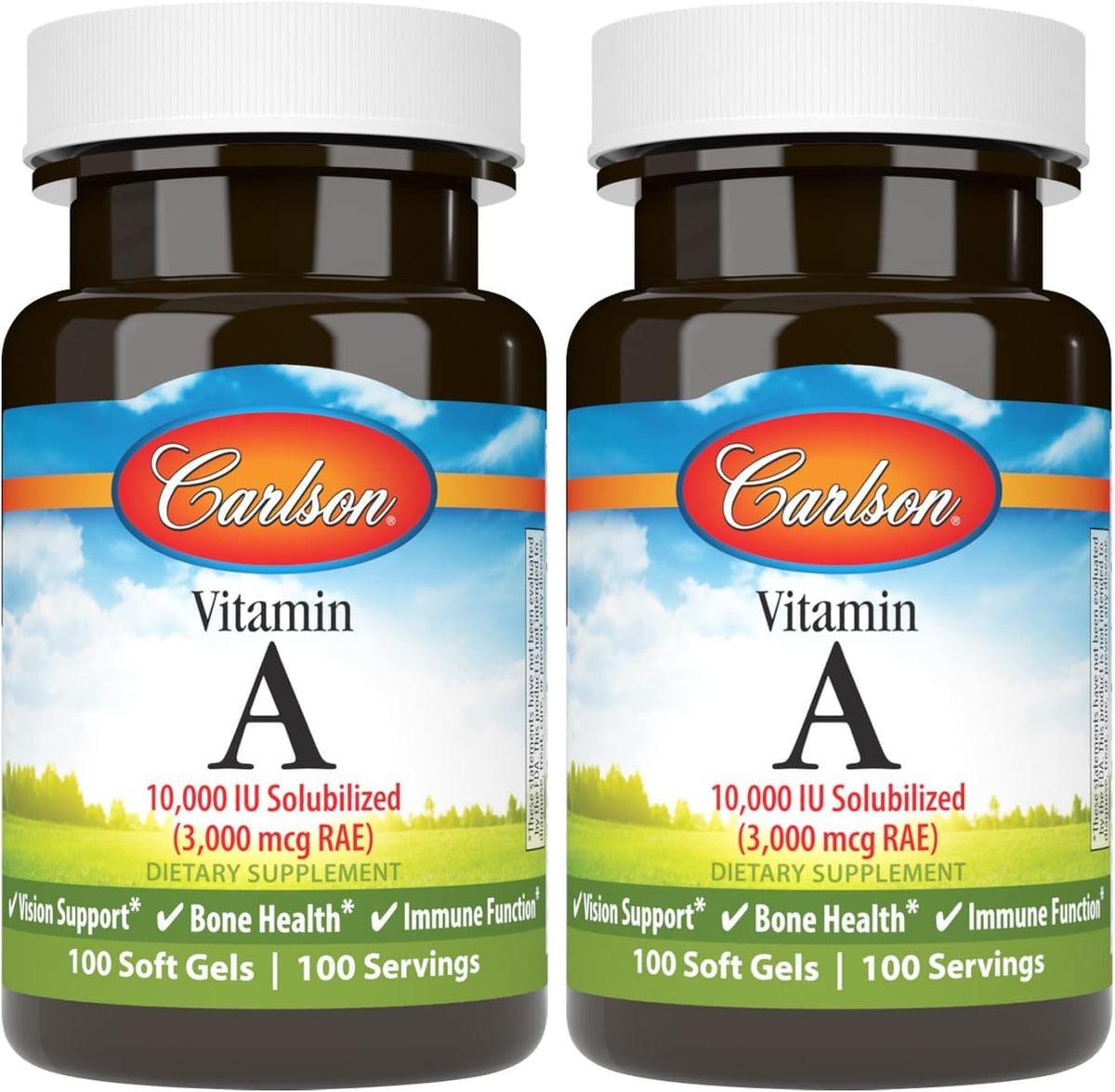 Carlson - Vitamin A Solubilised, 10,000 IU – Supports normal immune system function – Image 10