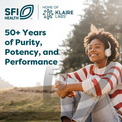 Klaire Labs SFI Health VitaSpectrum Powder for Kids – Daily Children's Multivitamin and Mineral with 23 Essential Nutrients – Citrus Flavour – 30 Servings