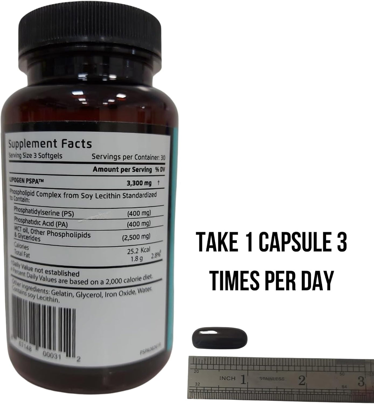 Lipogen PSPA - Stress Relief Supplement and Cortisol Manager - görsel 2