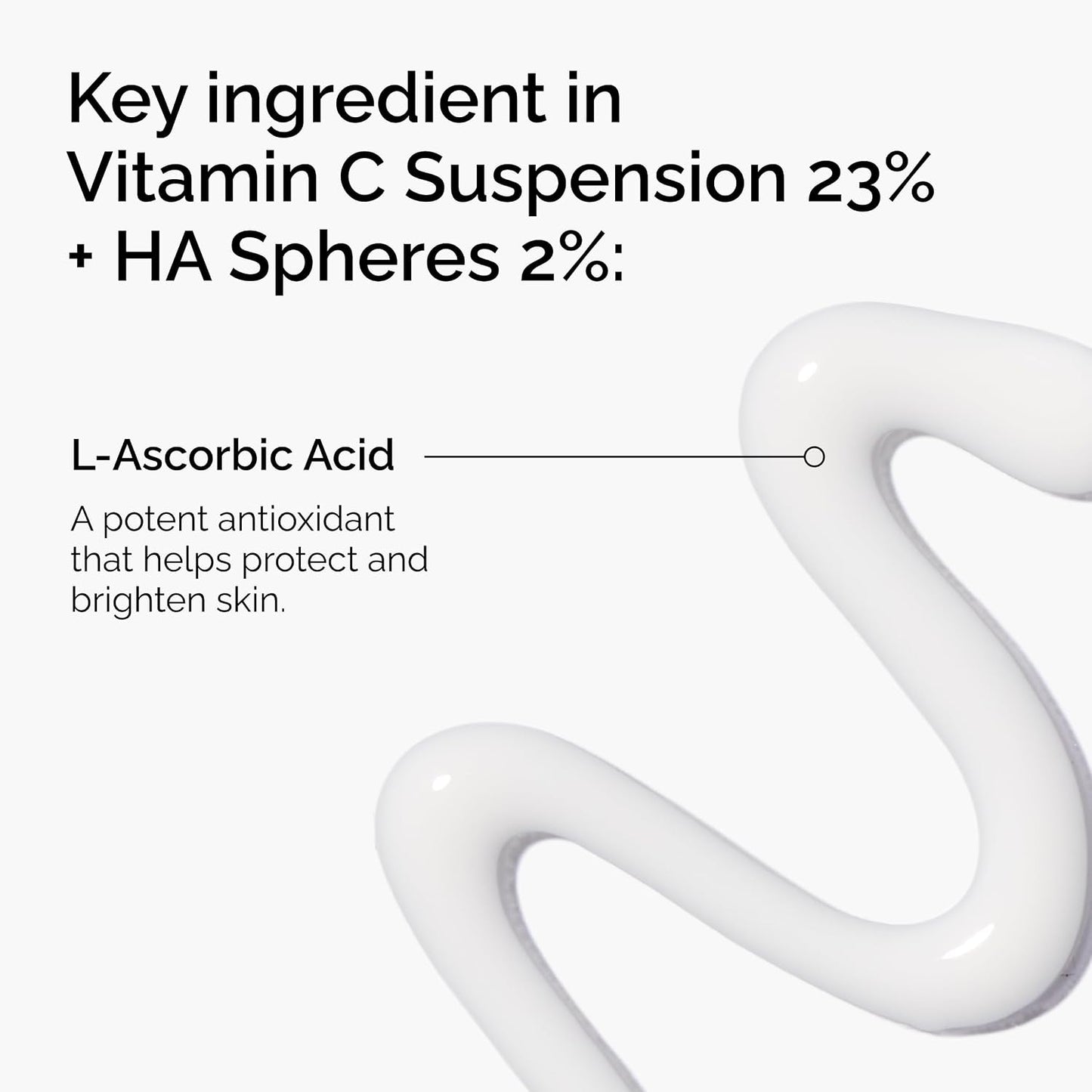 The Ordinary Vitamin C Suspension 23% + Hyaluronic Acid Spheres 2%, Serum with Pure L-Ascorbic Acid (30 ml) - görsel 2