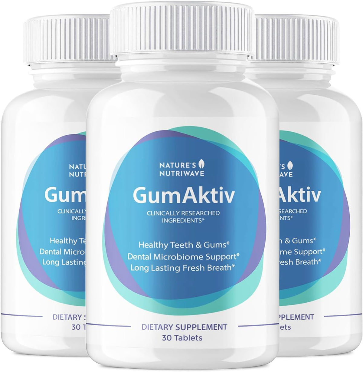 GumAktiv – 3.5 Billion Probiotic Tablets – 60 Tablets, 1 Month Supply - görsel 5