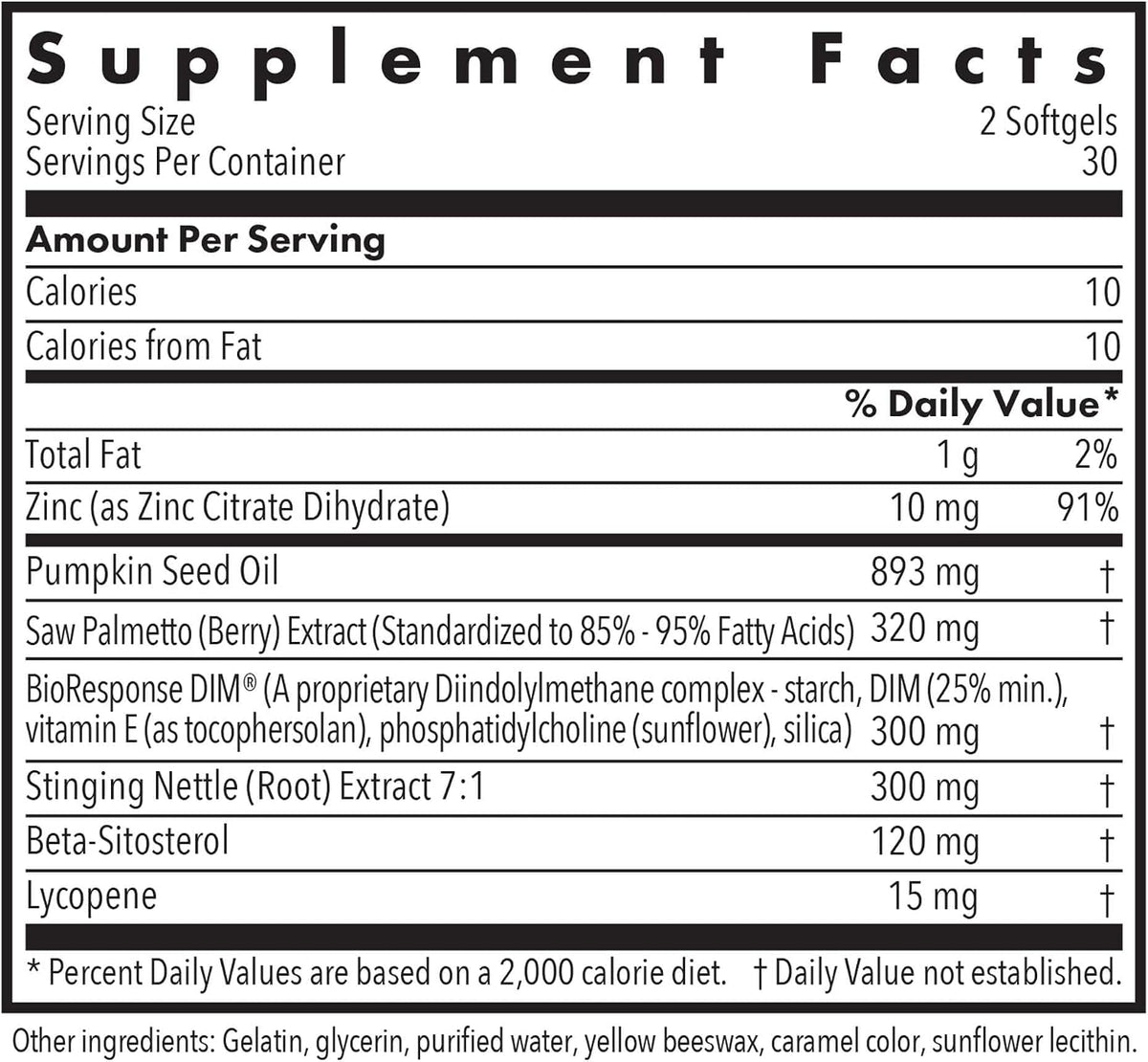 Allergy Research Group ARG DIM Palmetto - Hormone Balance Support with DIM & Palmetto - 60 Softgels - görsel 2