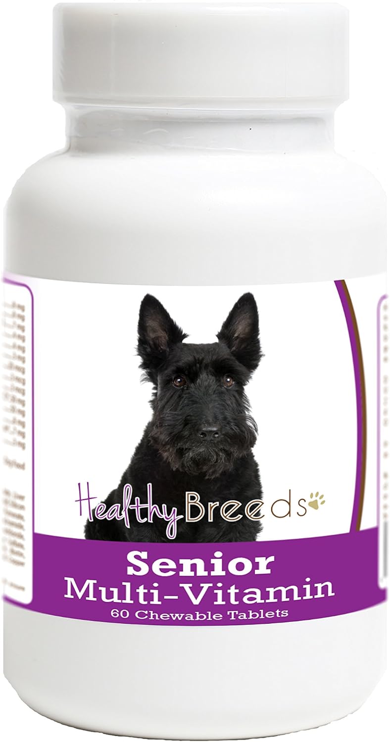Healthy Breeds Scottish Terrier Senior Dog Multivitamin Tablets 60 Count - görsel 1