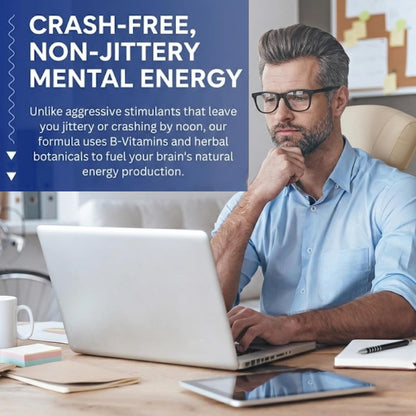 Research Verified Brain Booster – Nootropic Supplement for Memory and Focus – 60 Vegan Capsules