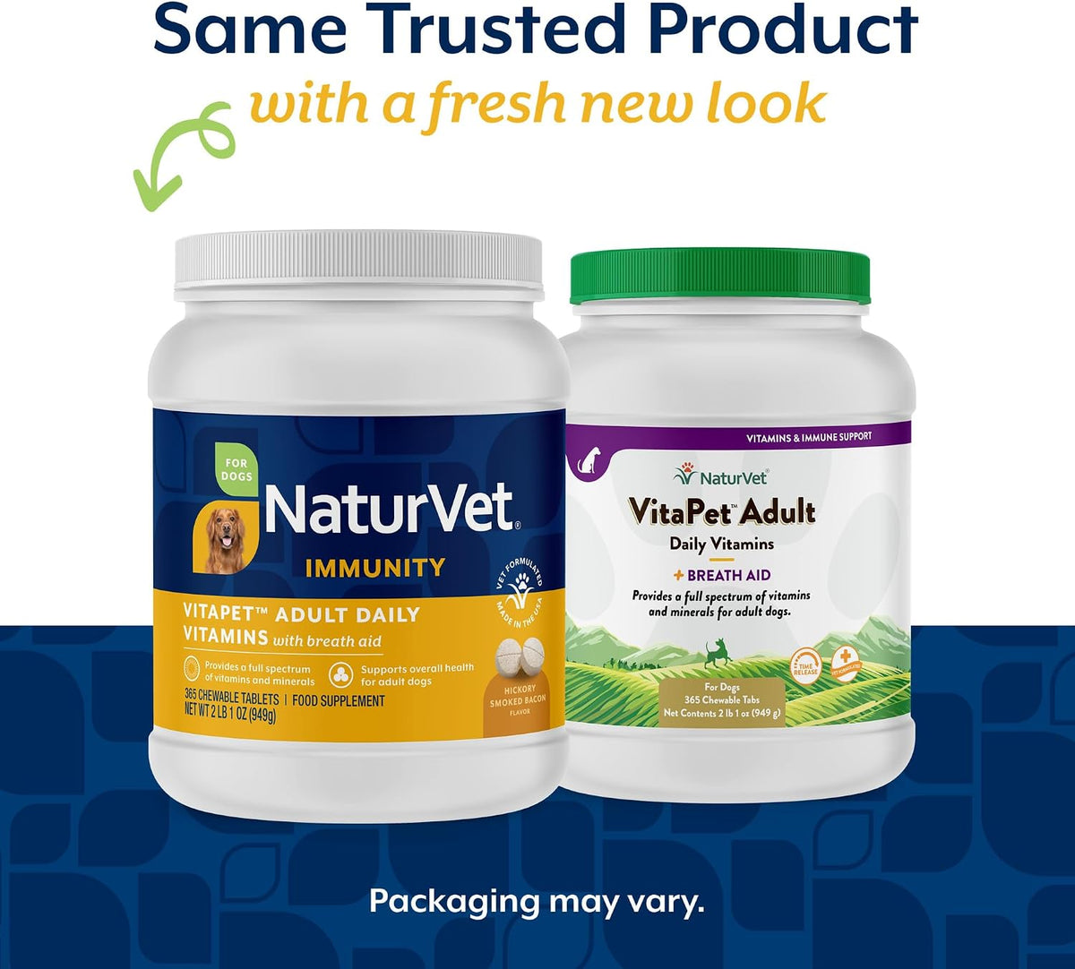 NaturVet Vita Pet Adult Plus Breath Aid Tablets - Time Release, 365 Count - görsel 2