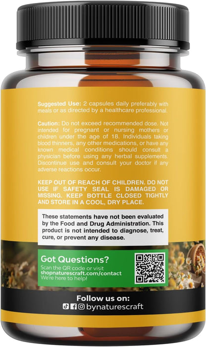 Bee Pollen Capsules for Breast Health 120 Capsules - Bee Pollen Supplement 1000mg per Serving with Naturally Occurring B Vitamins, Minerals & Enzymes - Breast Support Supplement - Vegetarian, Non-GMO & Gluten-free