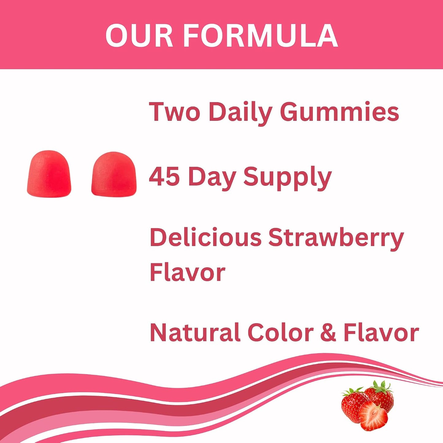 Greenfield Nutritions Halal Biotin Gummies for Hair, Skin and Nails | 5000 mcg | 90 Gummies - görsel 3