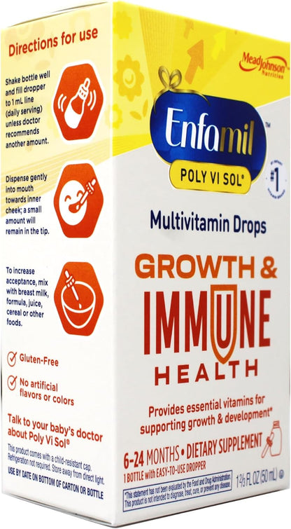 Enfamil Poly-Vi-Sol Multivitamin Drops, 50 ml
