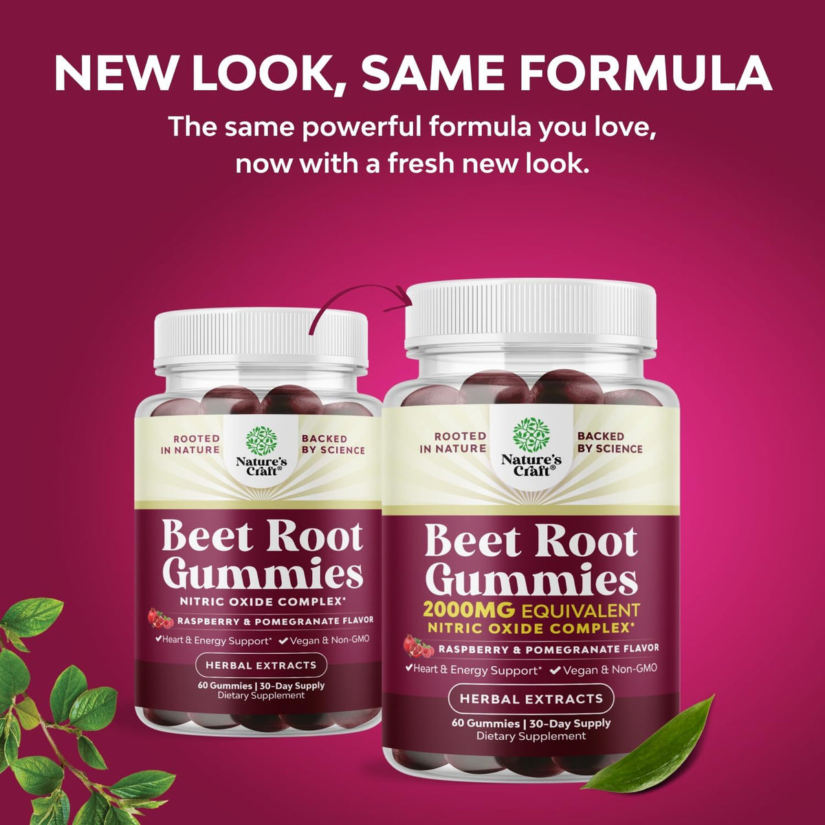 Flow Boosting Beetroot Gummies - Nitric Oxide Support with Pomegranate and Vitamin B12 - 60 Count - görsel 2