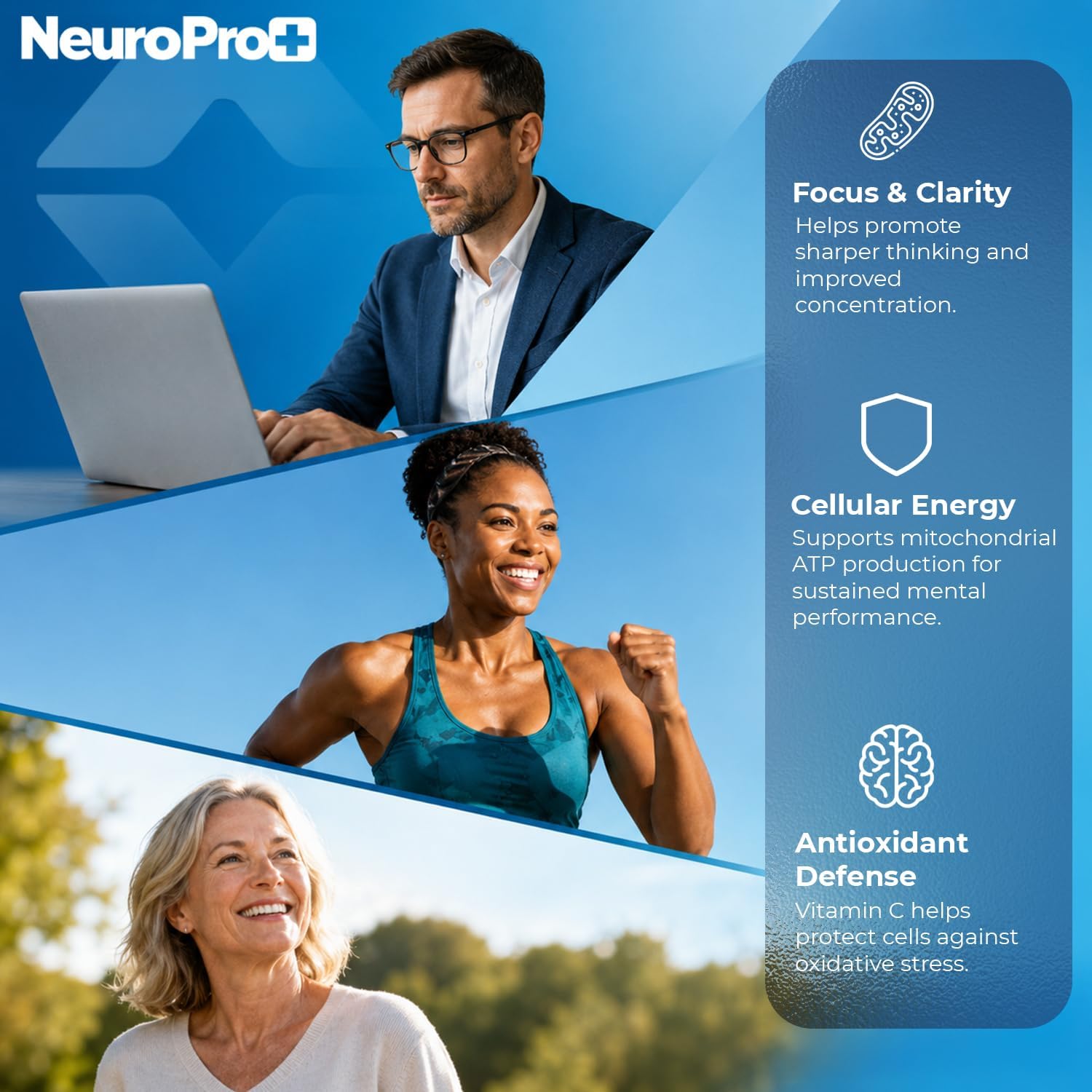 Best 365 Labs NeuroPro+ | Methylene Blue & Vitamin C Complex | Supports Mitochondrial Energy & Mental Clarity | 60 Tablets - görsel 6