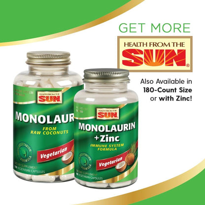 Monolaurin 990 mg (90 Vegetable Capsules)