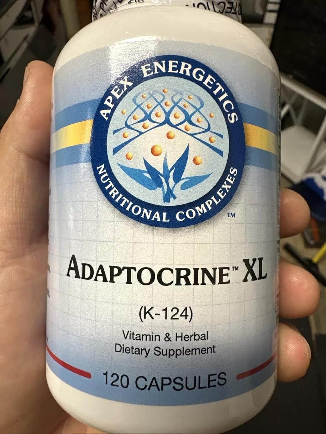 Apex Energetics Adapto-Crine XL (K-124) - 120 Capsules - görsel 2