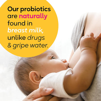 BioGaia Baby Probiotic Drops with Vitamin D – Colic & Gas Relief, 50-Day Supply (Pack of 4)