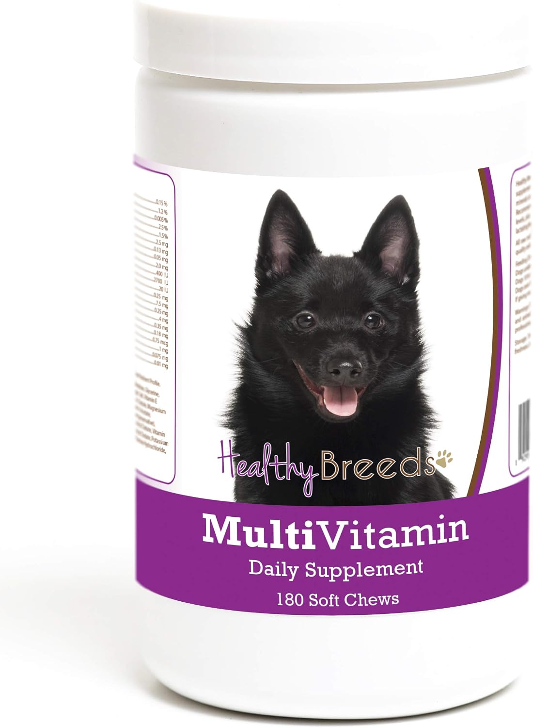 Healthy Breeds Schipperke Multivitamin Soft Chew for Dogs 180 Count - görsel 1