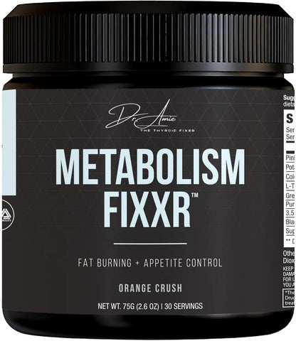 Fixxr Metabolism support by Dr. Amie – Orange Crush Flavour (30 Servings)
