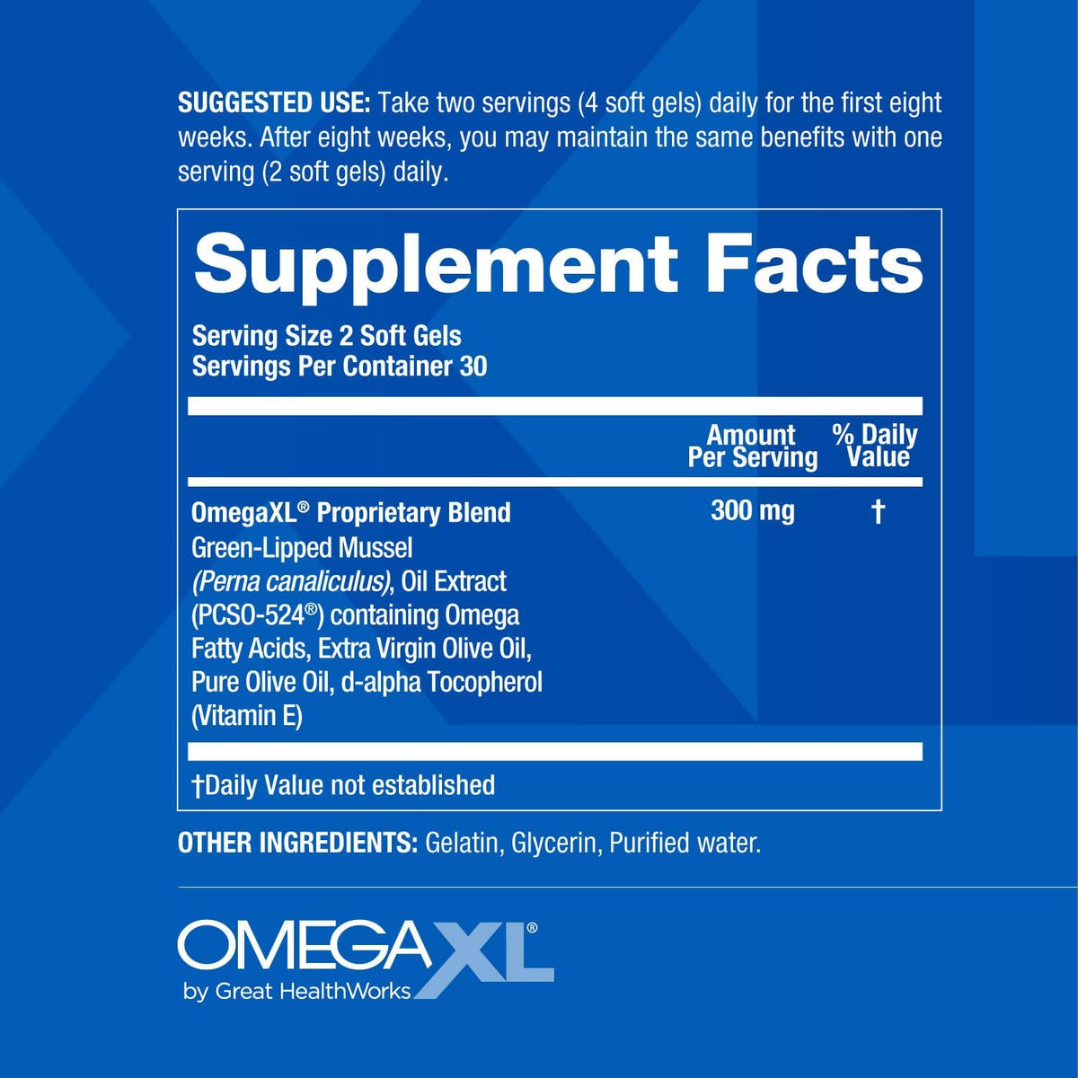 OmegaXL Joint Support & MemoryXL Brain Bundle – Green Lipped Mussel Oil & Magnesium L-Threonate (60 Soft gel capsules + 30 Stick Packs) - görsel 6