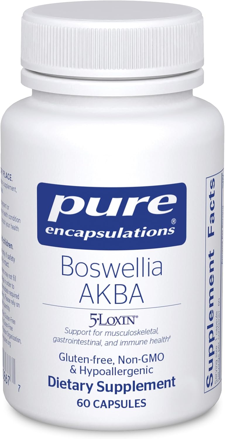 Pure Encapsulations Boswellia AKBA - 5-LOXIN Boswellia Extract, 60 Capsules - görsel 1