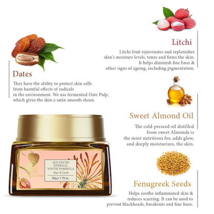 Forest Essentials Date & Litchi Eternal Youth Formula - 50g
