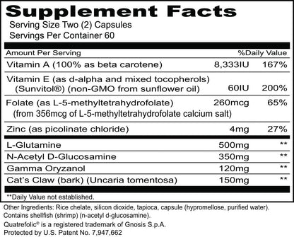 Priority One Vitamins L.G.S. 120 Capsules – Digestive Health Support