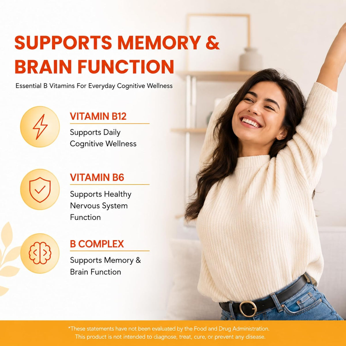 ENP Super B Complex Liquid - B12, B6, Thiamine & Biotin - Energy, Metabolism & Nervous System Support - Liquid B Vitamins for Daily Wellness - 32 Servings - görsel 7