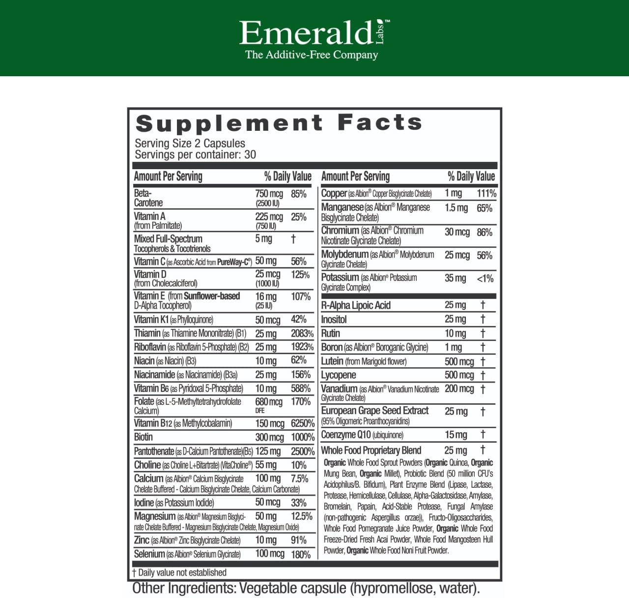 Complete Premium Multi – Multivitamin for Digestive and Immune Support - görsel 2