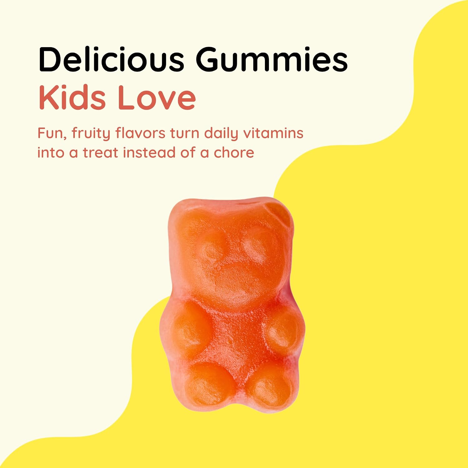 CHILDLIFE ESSENTIALS Multivitamin Gummies for Children – Sugar-Free, with DHA & Lutein, Natural Strawberry Flavour (90 Count) - görsel 8