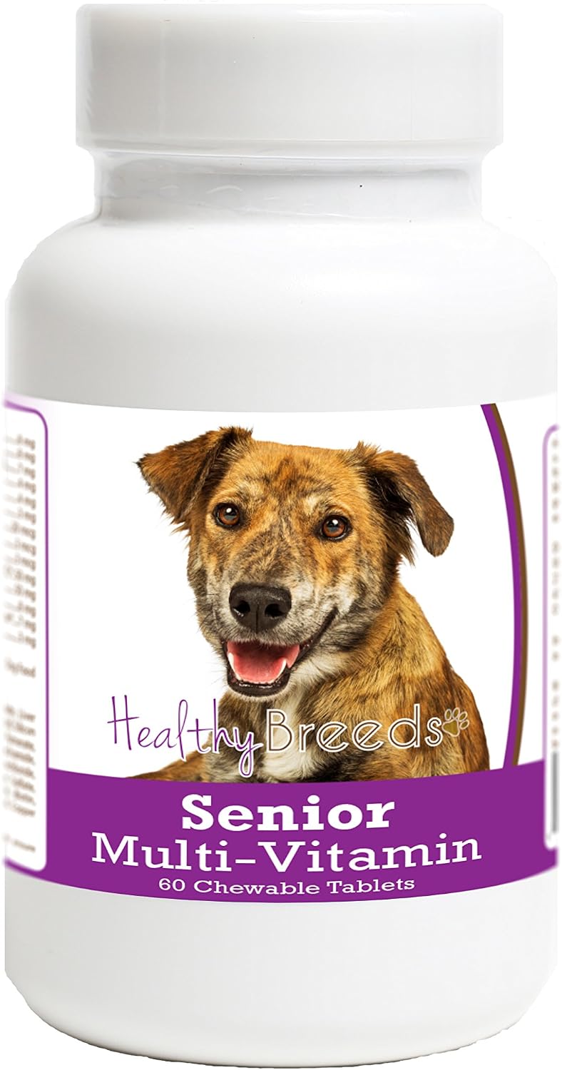 Healthy Breeds Plott Senior Dog Multivitamin Tablets 60 Count - görsel 1