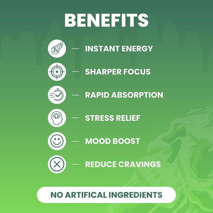 Immortal Drip RIP Nootropic Energy Pouches (Wintergreen) – 5 Cans – 15 Pouches per Can – Clean Energy and Focus Support – 50mg Caffeine, Shilajit, Alpha-GPC, L-Tyrosine, Rhodiola