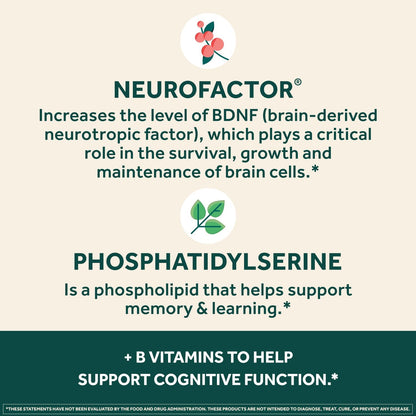 NEURIVA Plus Brain Supplement for Memory, Focus and Concentration
