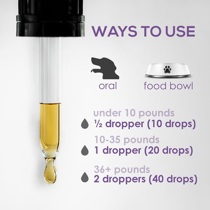 EDNA HOME Cranberry Urinary Support Drops for Dogs and Cats – 60 ml