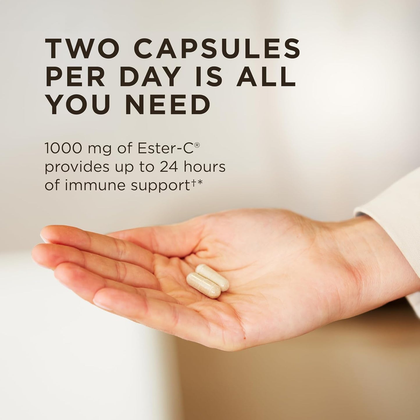 Solgar Ester-C Plus 500 mg Vitamin C (Ascorbate Complex), 250 Vegetable Capsules - görsel 3