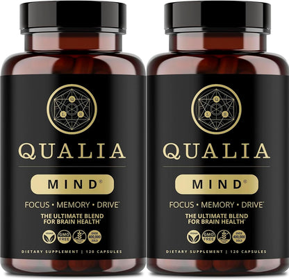 Qualia Mind 2.0 — Doctor-Formulated Nootropic for Brain Health, Focus & Concentration