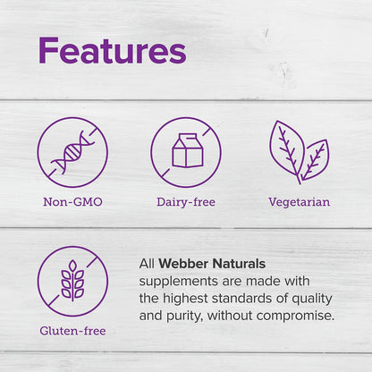 Webber Naturals Chewable Vitamin C 1000mg + D3, Orange Flavour, 200 Tablets