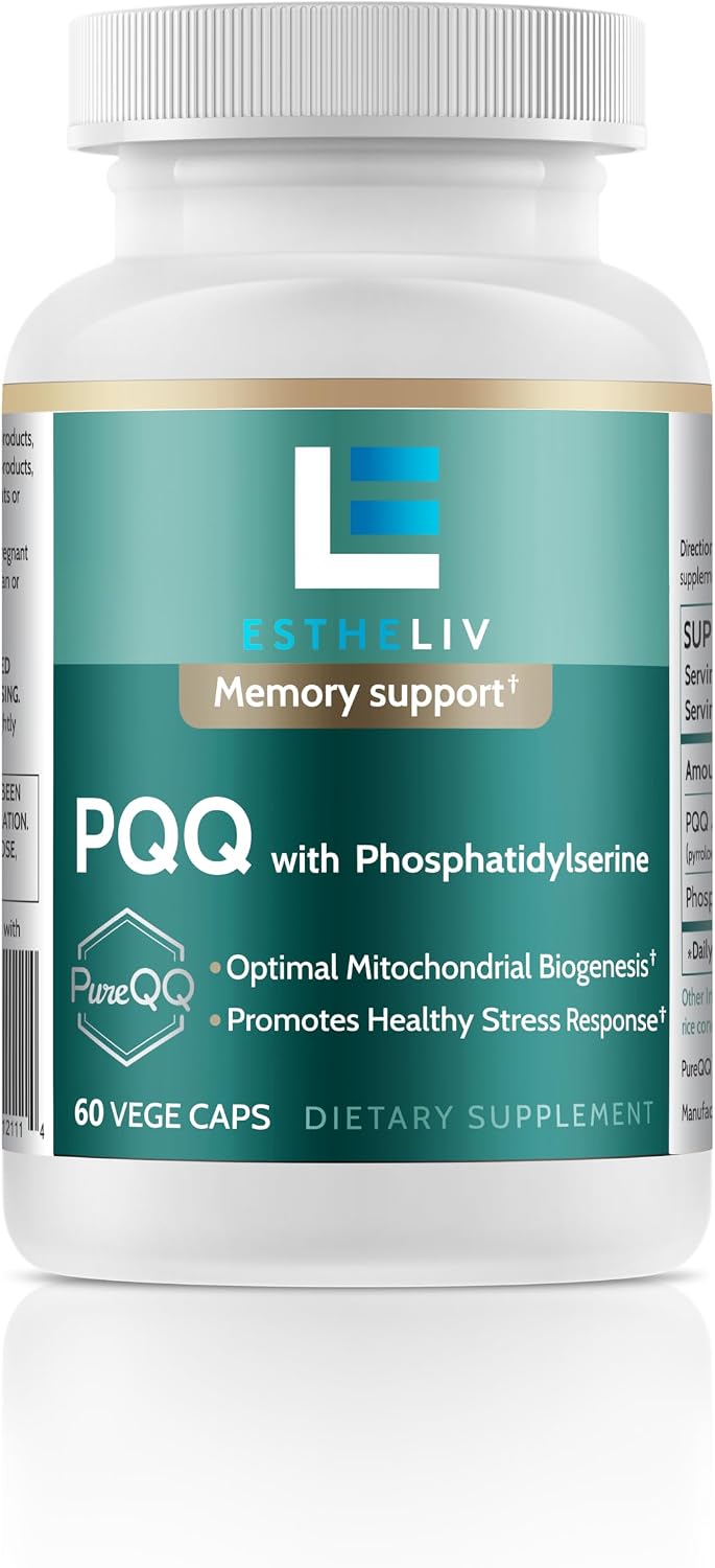 ESTHELIV PQQ with Phosphatidylserine 60 VegeCaps - görsel 1