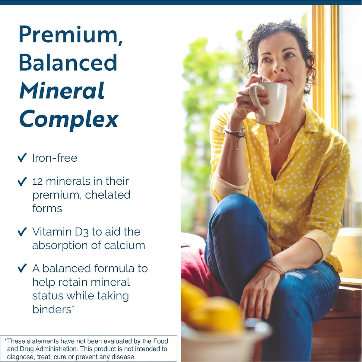 Researched Nutritionals Core Minerals - Daily Trace Minerals Food Supplement - Iron-Free Blend with Vitamin D3, Magnesium Glycinate and Iodine for Thyroid, Bone and Metabolic Support (120 Capsules) - görsel 1
