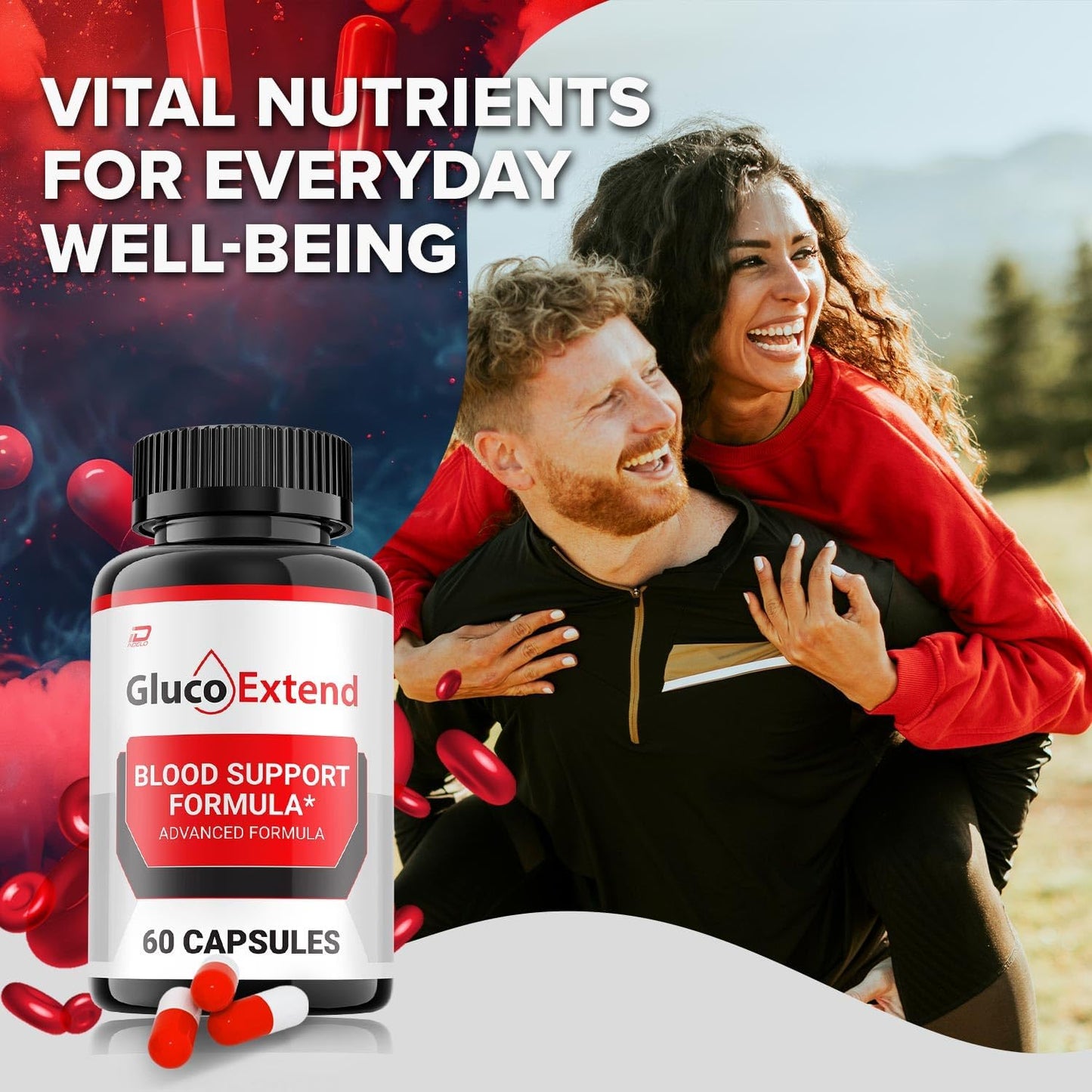 Gluco Extend Capsules - Advanced Food Supplement, All-Natural Formula (3 Pack, 180 Capsules) - görsel 5