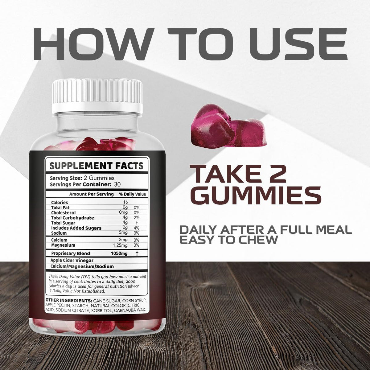 Kickstart Gummies for Men - Premium Advanced Formula, 180 Gummies (3-Month Supply) - görsel 4