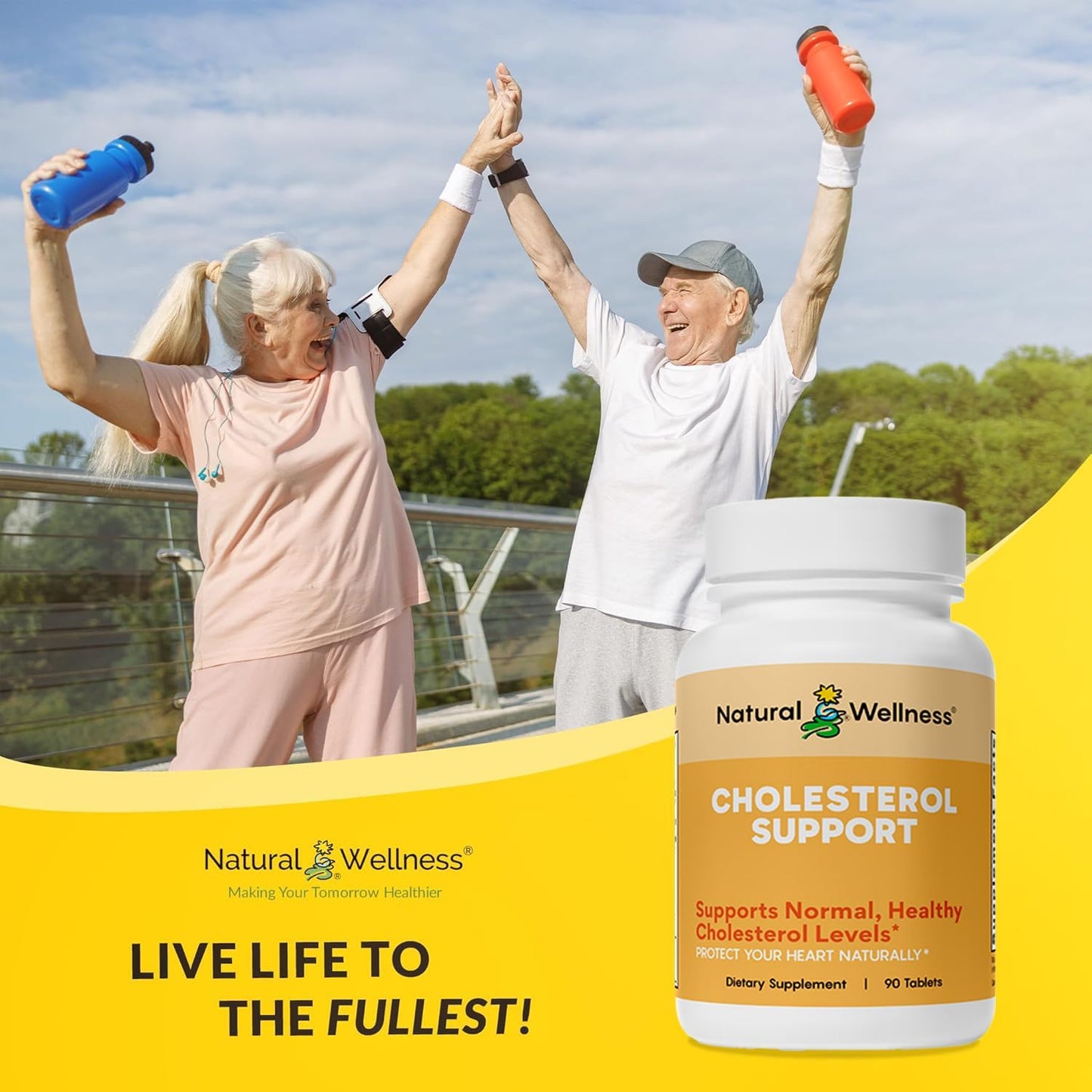 Natural Wellness Cholesterol Support – 90 Tablets - görsel 8
