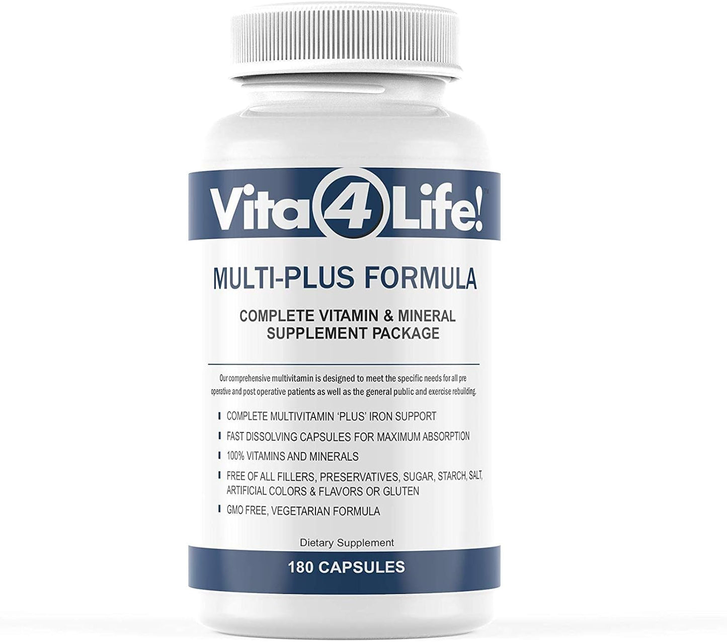 Vita4Life Bariatric Multivitamins, Multi-Plus Formula (360 Capsules) - görsel 1